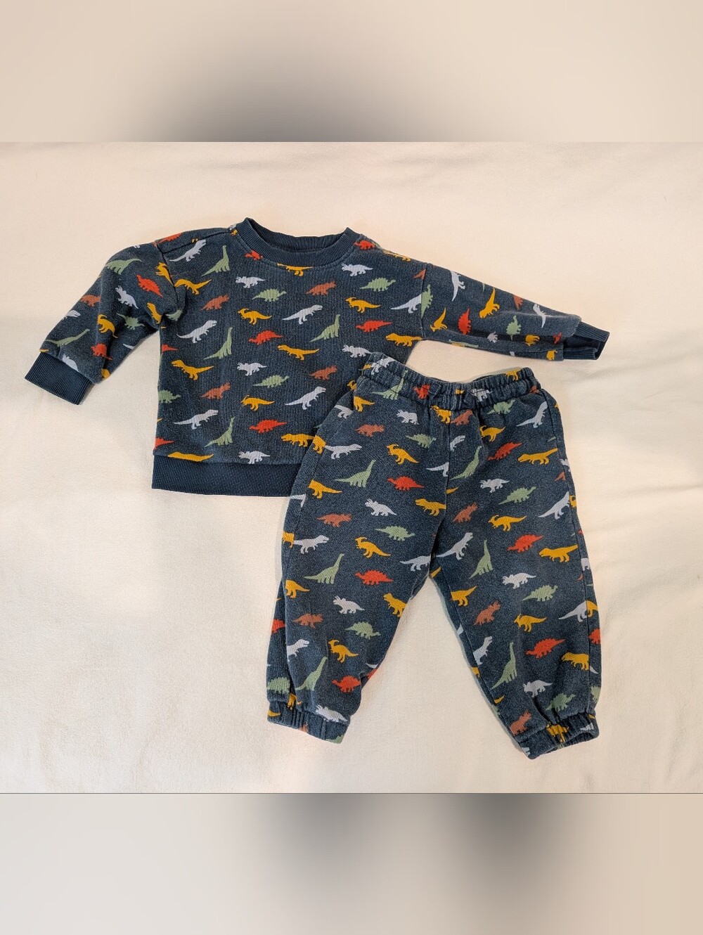 Toddler Boy Dinosaur Sweatsuit (18-24 M)